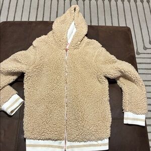 Cat & Jack Fuzzy Teal Kids Jacket